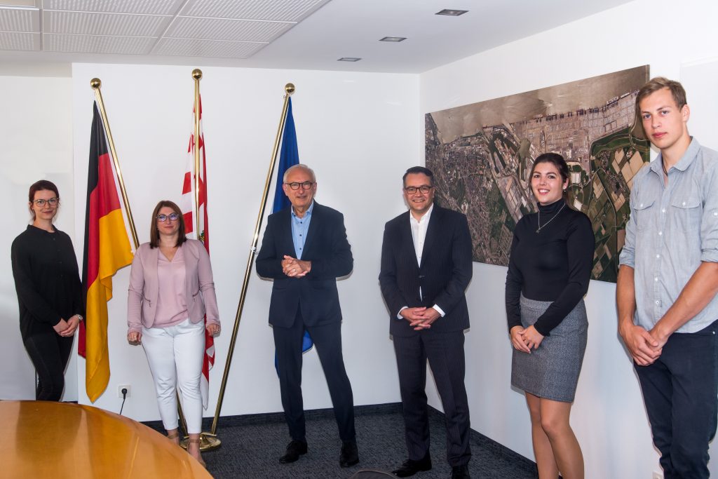 Das Team des IGB zu Besuch beim Staatsrat Hr. Cordßen-Ryglewski
